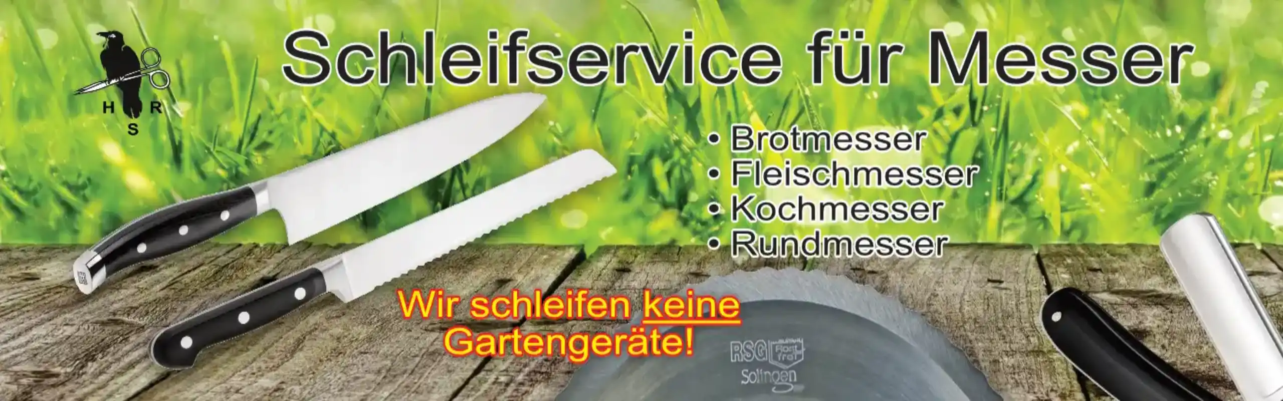 Kochmesser schleifen, Küchenmesser schleifen